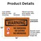 Signmission No Smoking No Eating No Drinking OSHA Warning Sign, Plastic, 14in W x 10in L, 2PK OS-2PACK-WS-P-1014-L-12712 - alternate 8